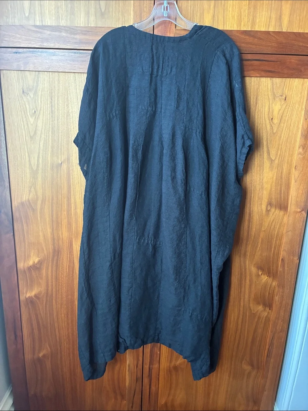 Black Dosa linen dress - Picture 3 of 4